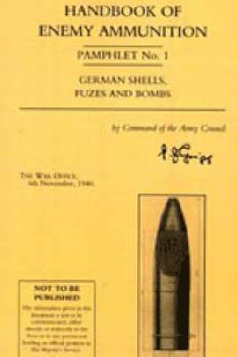bokomslag Handbook of Enemy Ammunition Pamphlet