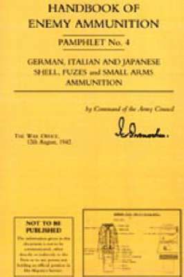 bokomslag Handbook of Enemy Ammunition Pamphlet