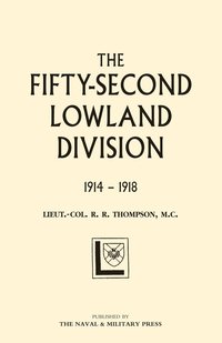 bokomslag Fifty-second (Lowland) Division 1914-1918