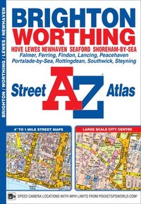 bokomslag Brighton and Worthing A-Z Street Atlas