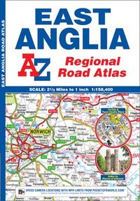 bokomslag East Anglia Regional Road Atlas