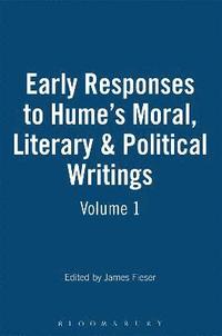 bokomslag Early Responses to Hume's Moral, Literary & Political Writings