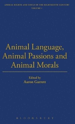 bokomslag Animal Language, Animal Passions and Animal Morals