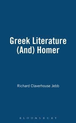 Greek Literature (And) Homer 1
