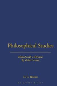 bokomslag Philosophical Studies