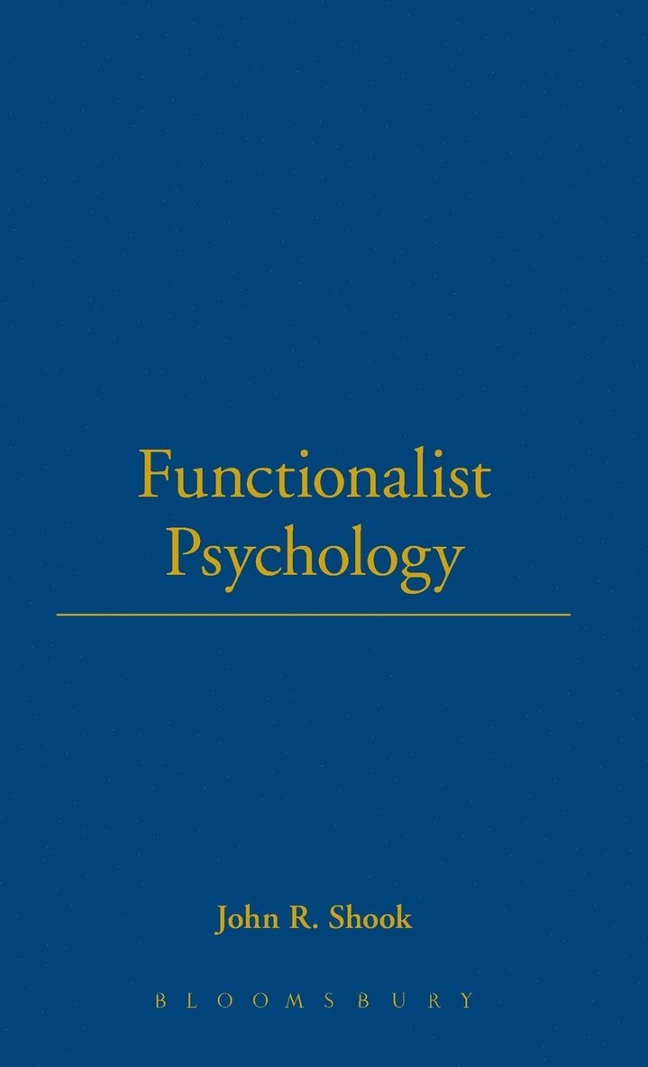 Functionalist Psychology 1