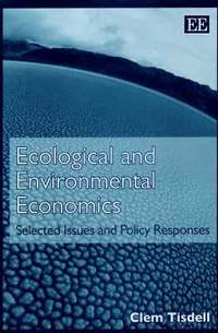 bokomslag Ecological and Environmental Economics