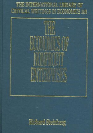 Richard Steinberg - Economics of Nonprofit Enterprises, Inbunden