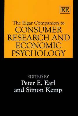 Peter E. Earl, Simon Kemp - Elgar Companion to Consumer Research and Economic Psychology, Häftad