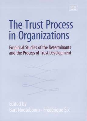 bokomslag The Trust Process in Organizations