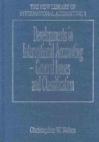 Developments in International Accounting – General Issues and Classification