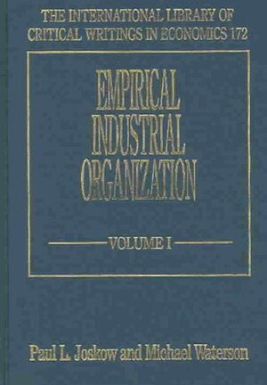 Paul L. Joskow, Michael Waterson - Empirical Industrial Organization, Inbunden
