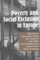 Matt Barnes, Christopher Heady, Sue Middleton, Jane Millar, Fotis Papadopoulos, Graham Room, Panos Tsakloglou - Poverty and Social Exclusion in Europe, Häftad