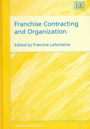 Francine Lafontaine - Franchise Contracting and Organization, Inbunden