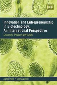 bokomslag Innovation and Entrepreneurship in Biotechnology, An International Perspective