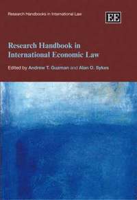 bokomslag Research Handbook in International Economic Law