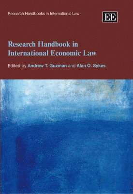 bokomslag Research Handbook in International Economic Law