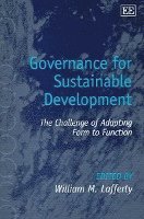 bokomslag Governance for Sustainable Development