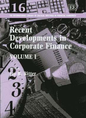 Recent Developments in Corporate Finance 1