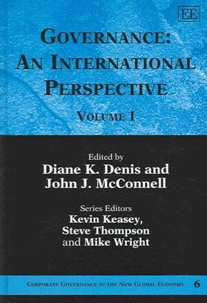 Diane K. Denis, John J. McConnell - Governance: An International Perspective, Inbunden