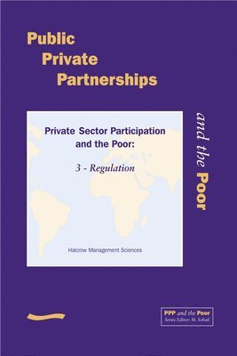 M Sohail, M. Sohail - PPP and the Poor: Private Sector Participation and the Poor, 3 - Regulation, Häftad