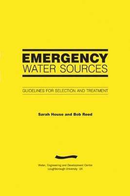 Sarah House, R.A. Reed, R. a. Reed, R a Reed - Emergency Water Sources, Häftad