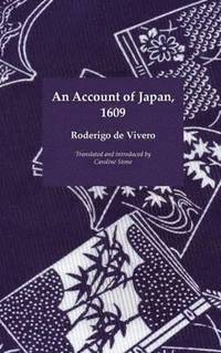 bokomslag An Account of Japan, 1609