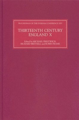 bokomslag Thirteenth Century England X