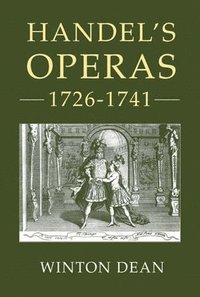 bokomslag Handel's Operas, 1726-1741