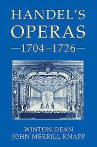bokomslag Handel's Operas, 1704-1726