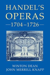 bokomslag Handel's Operas, 1704-1726