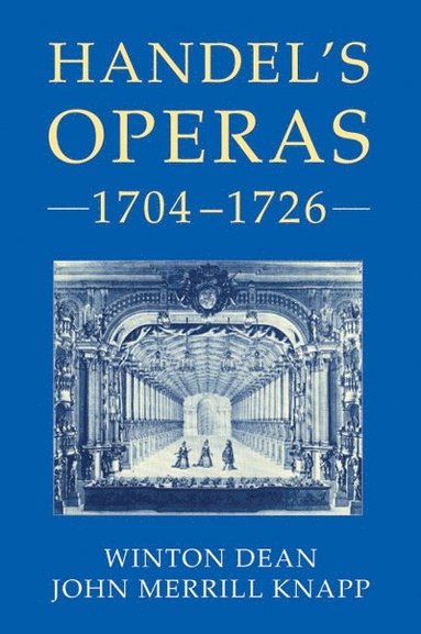 bokomslag Handel's Operas, 1704-1726