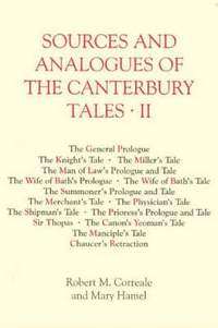 bokomslag Sources and Analogues of the &lt;I&gt;Canterbury Tales&lt;/I&gt;: vol. II: 35