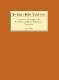 bokomslag The Index of Middle English Prose Handlist II