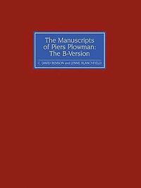 bokomslag The Manuscripts of Piers Plowman: the B-version
