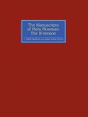 bokomslag The Manuscripts of Piers Plowman: the B-version