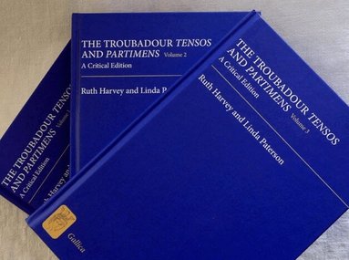 Ruth Harvey, Linda M Paterson - Troubadour Tensos  and  Partimens [3 volume set], Inbunden