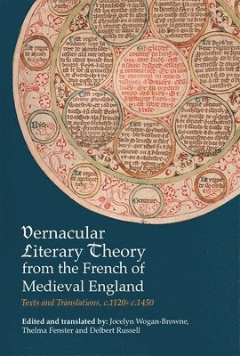 bokomslag Vernacular Literary Theory from the French of Medieval England