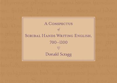 Donald Scragg, Professor Donald Scragg - Conspectus of Scribal Hands Writing English, 700-1100, Inbunden