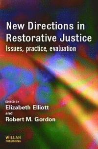 bokomslag New Directions in Restorative Justice