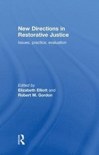 bokomslag New Directions in Restorative Justice