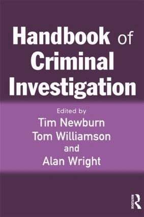 Tim Newburn, Tom Williamson, Alan Wright - Handbook of Criminal Investigation, Häftad