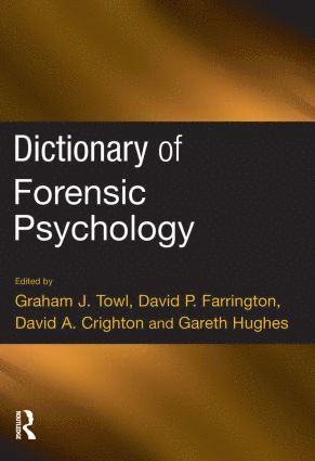 Dictionary of Forensic Psychology