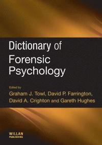 bokomslag Dictionary of Forensic Psychology