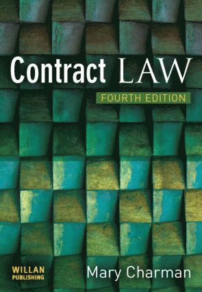 Mary Charman - Contract Law, Häftad