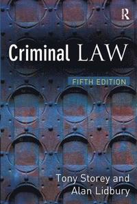 bokomslag Criminal Law