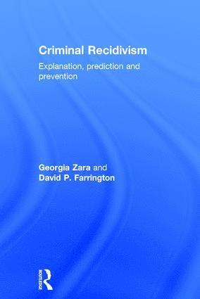 bokomslag Criminal Recidivism