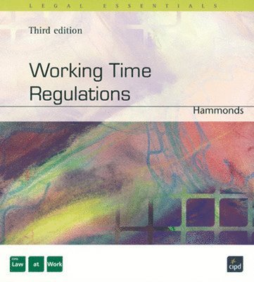 bokomslag Working Time Regulations