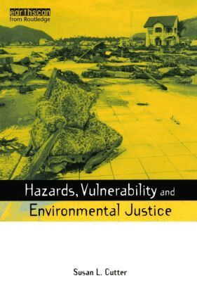 Susan L. Cutter - Hazards Vulnerability and Environmental Justice, Häftad