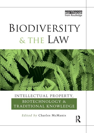 Charles R. McManis, Charles R. McManis - Biodiversity and the Law, Inbunden